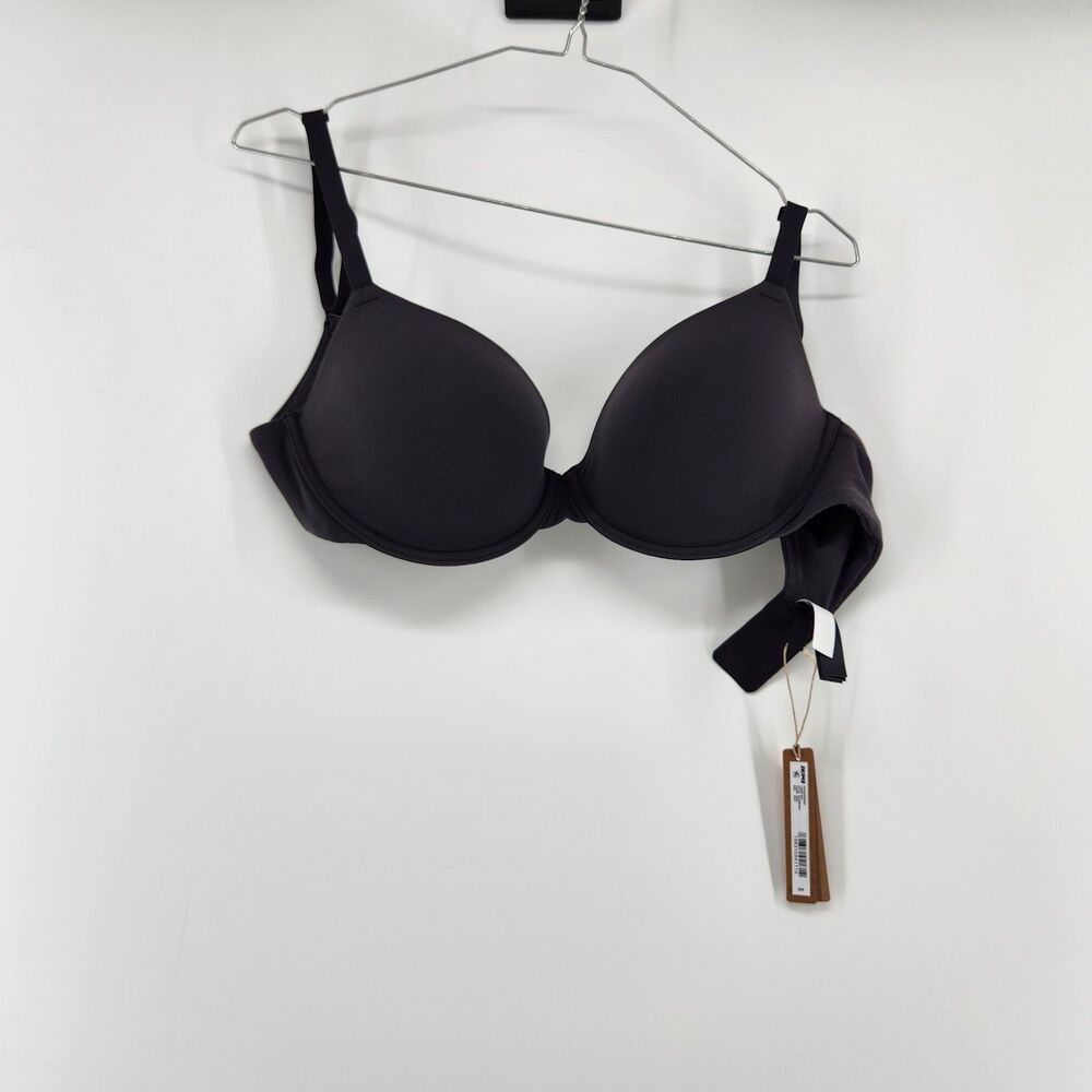 SKIMS 34DD Onyx Black Fits Everybody T-Shirt Bra NWT